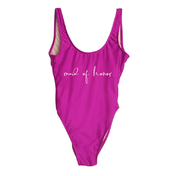 RAVESUITS Classic One Piece XS / Violet (Temporarily darker than pictured.) Maid Of Honor One Piece