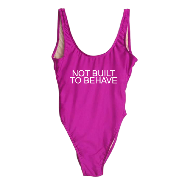RAVESUITS Classic One Piece XS / Violet (Temporarily darker than pictured.) Not Built To Behave One Piece