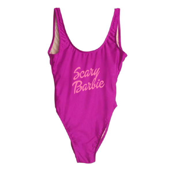 RAVESUITS Classic One Piece XS / Violet (Temporarily darker than pictured.) Scary Barbie One Piece [HALLOWEEN]