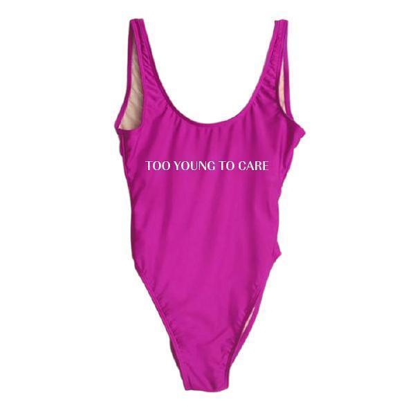 RAVESUITS Classic One Piece XS / Violet (Temporarily darker than pictured.) Too Young To Care One Piece