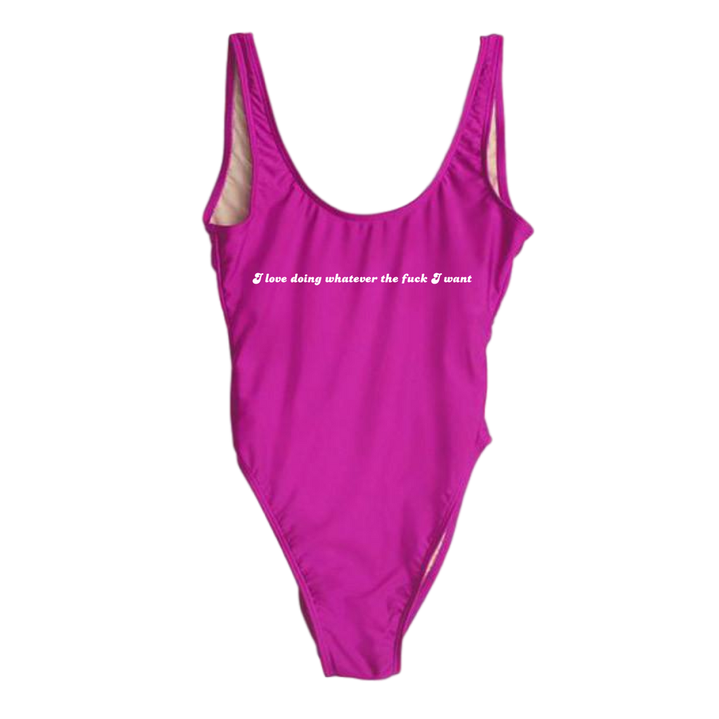 RAVESUITS Classic One Piece XS / Violet (Temporarily darker than pictured.) Whatever I Want One Piece
