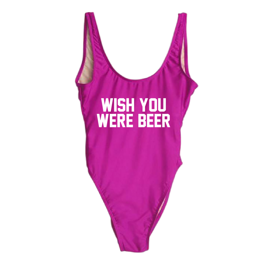RAVESUITS Classic One Piece XS / Violet (Temporarily darker than pictured.) Wish You Were Beer One Piece