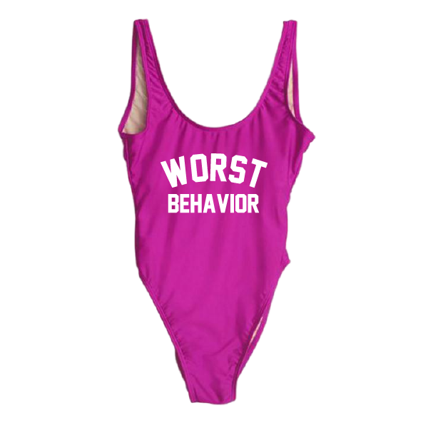 RAVESUITS Classic One Piece XS / Violet (Temporarily darker than pictured.) Worst Behavior One Piece