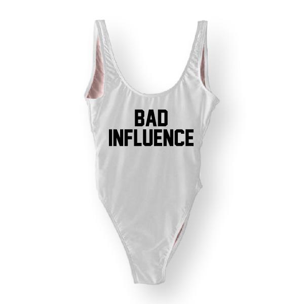 RAVESUITS Classic One Piece XS / White Bad Influence One Piece