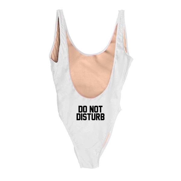 RAVESUITS Classic One Piece XS / White Do Not Disturb One Piece