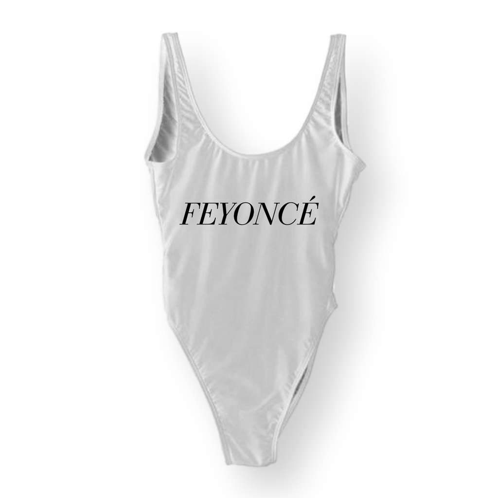 RAVESUITS Classic One Piece XS / White Feyoncé One Piece