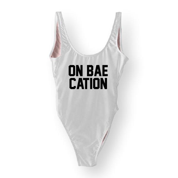 RAVESUITS Classic One Piece XS / White On Bae Cation One Piece