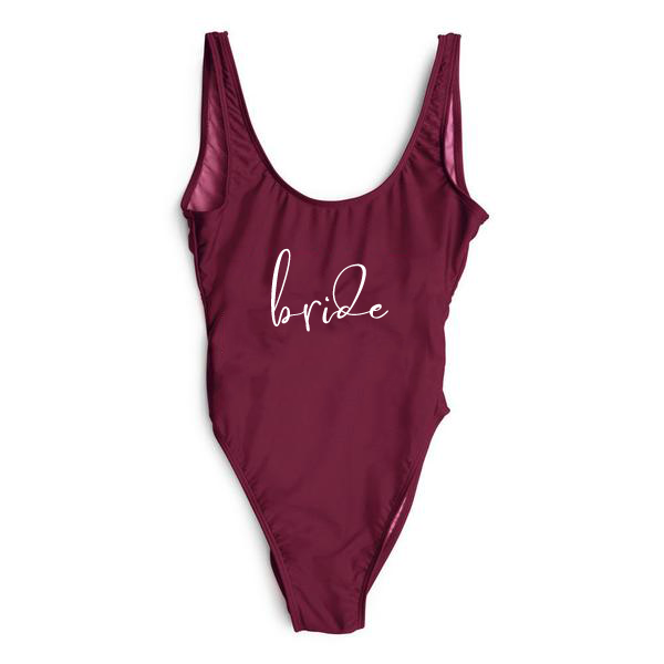 RAVESUITS Classic One Piece XS / Wine Red Bride One Piece