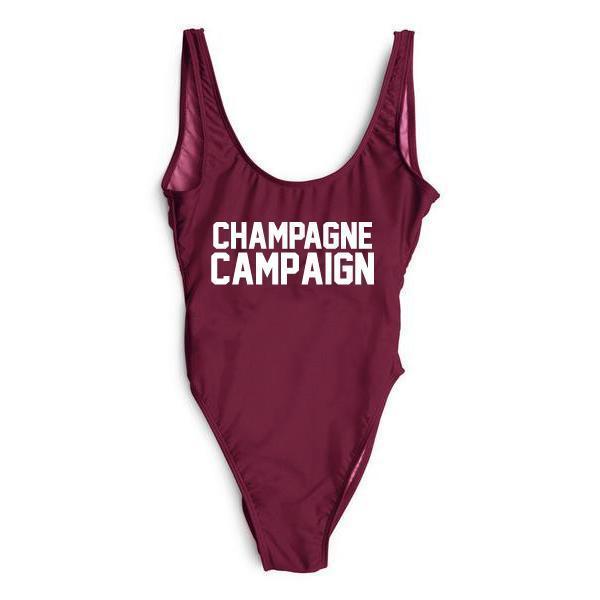 RAVESUITS Classic One Piece XS / Wine Red Champagne Campaign One Piece