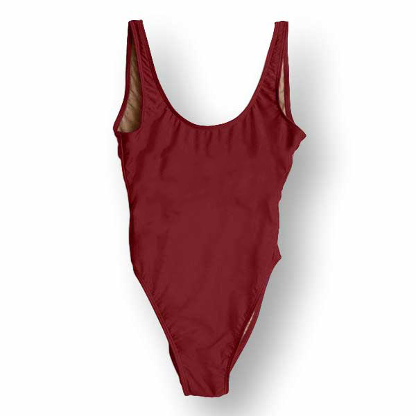 RAVESUITS Classic One Piece XS / Wine Red Custom One Piece