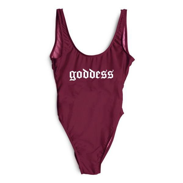 RAVESUITS Classic One Piece XS / Wine Red Goddess One Piece