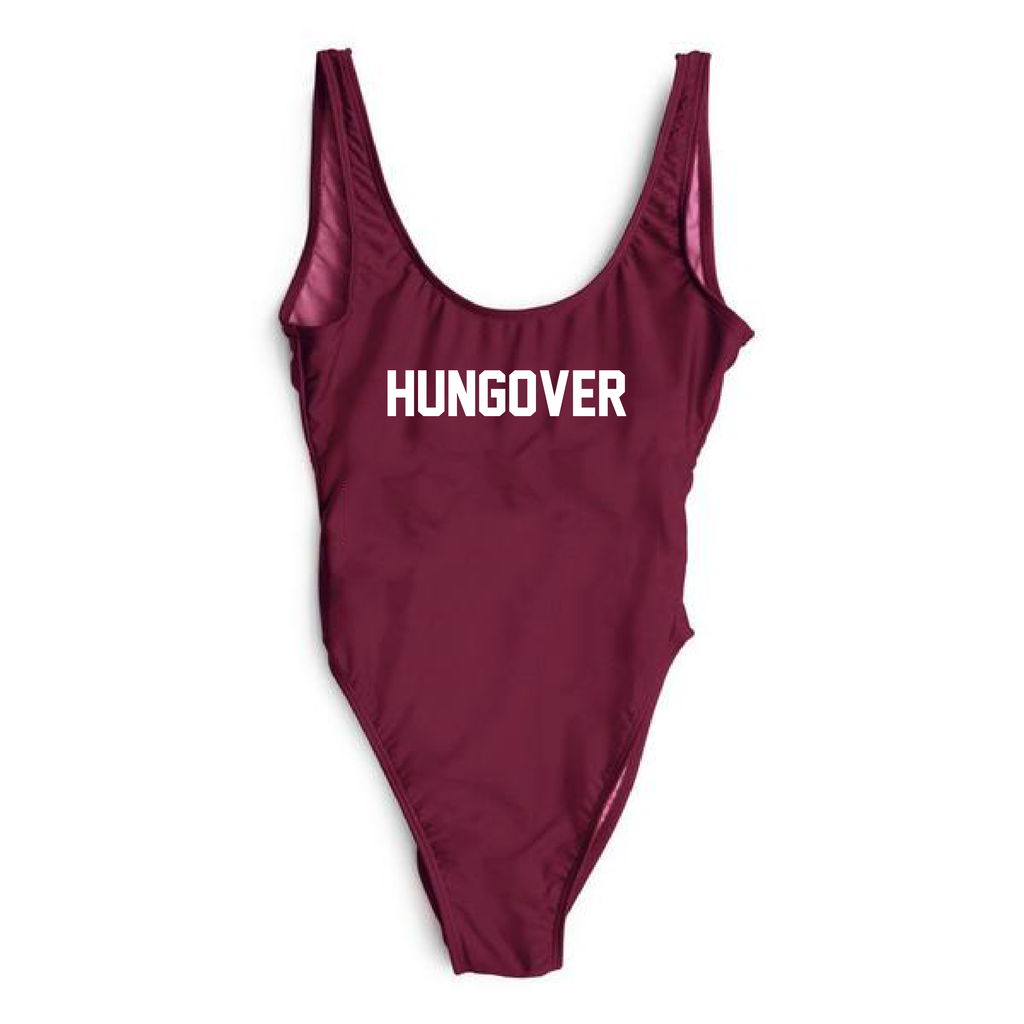 RAVESUITS Classic One Piece XS / Wine Red Hungover One Piece