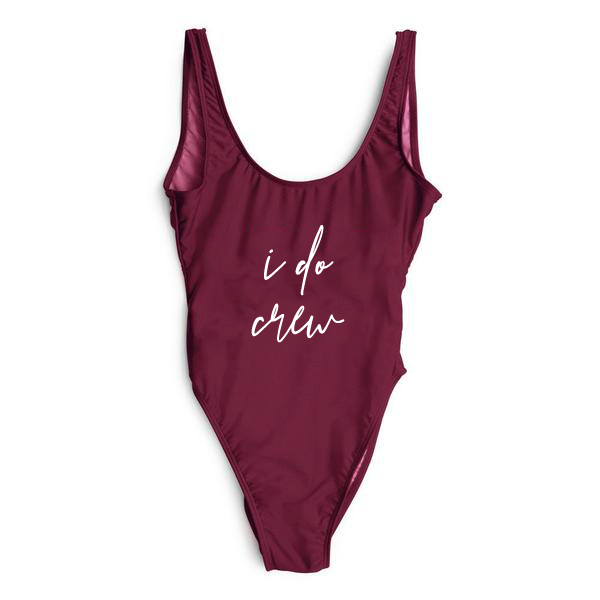 RAVESUITS Classic One Piece XS / Wine Red I Do Crew One Piece