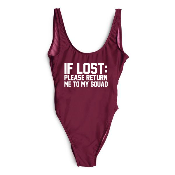 RAVESUITS Classic One Piece XS / Wine Red If Lost: Please Return One Piece