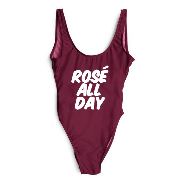 RAVESUITS Classic One Piece XS / Wine Red Rosé All Day One Piece