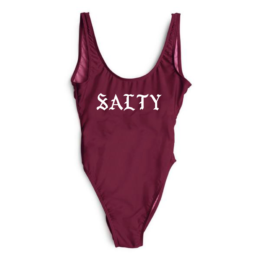 RAVESUITS Classic One Piece XS / Wine Red Salty One Piece
