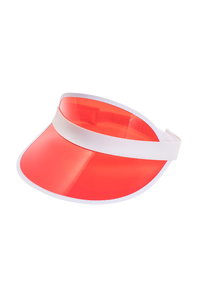 RAVESUITS Red Throwin' Shade Colorful Party Visor