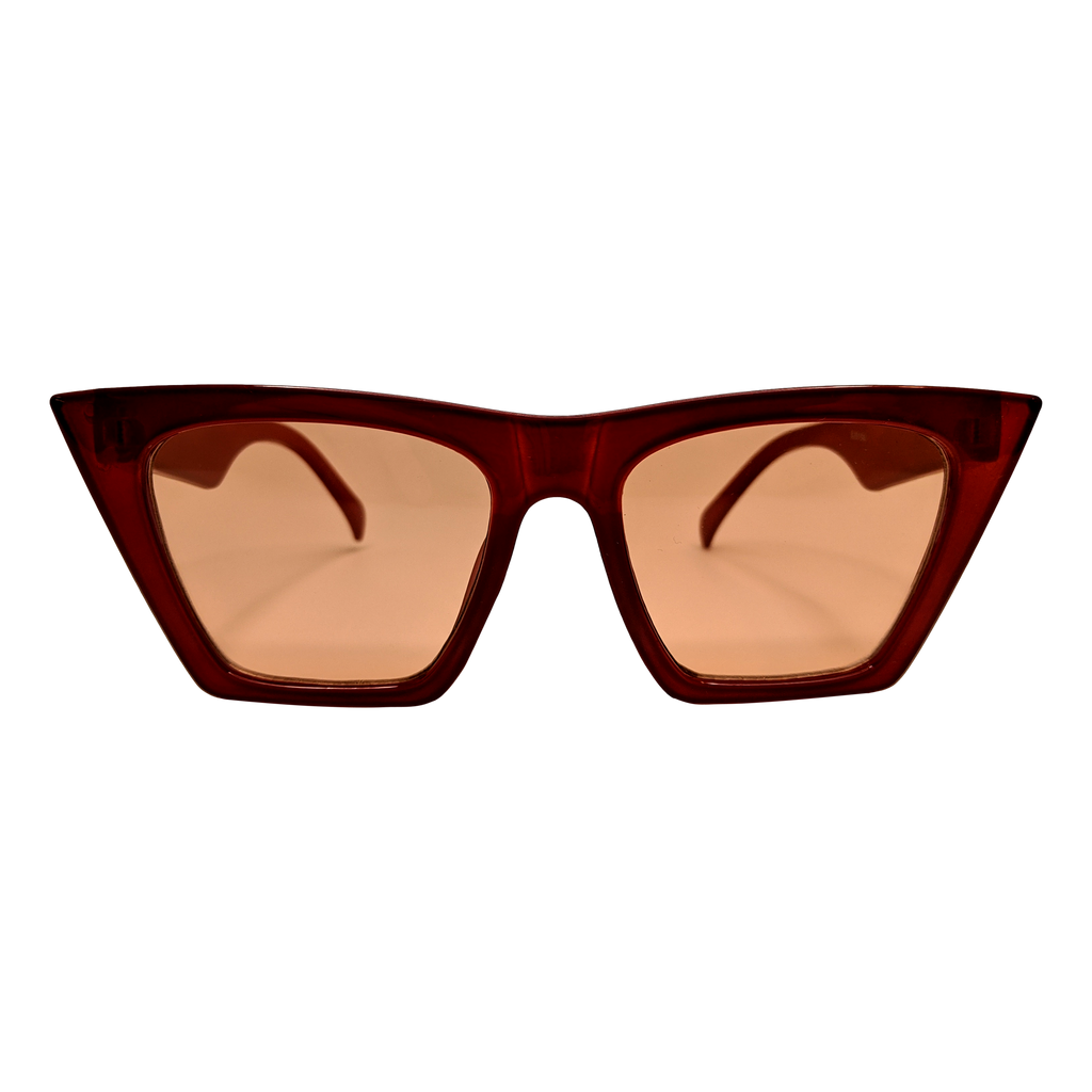 RAVESUITS Sunglasses Square Cat Eye Sunglasses