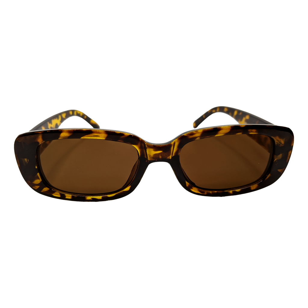 RAVESUITS Sunglasses Tinted Rectangle Sunglasses